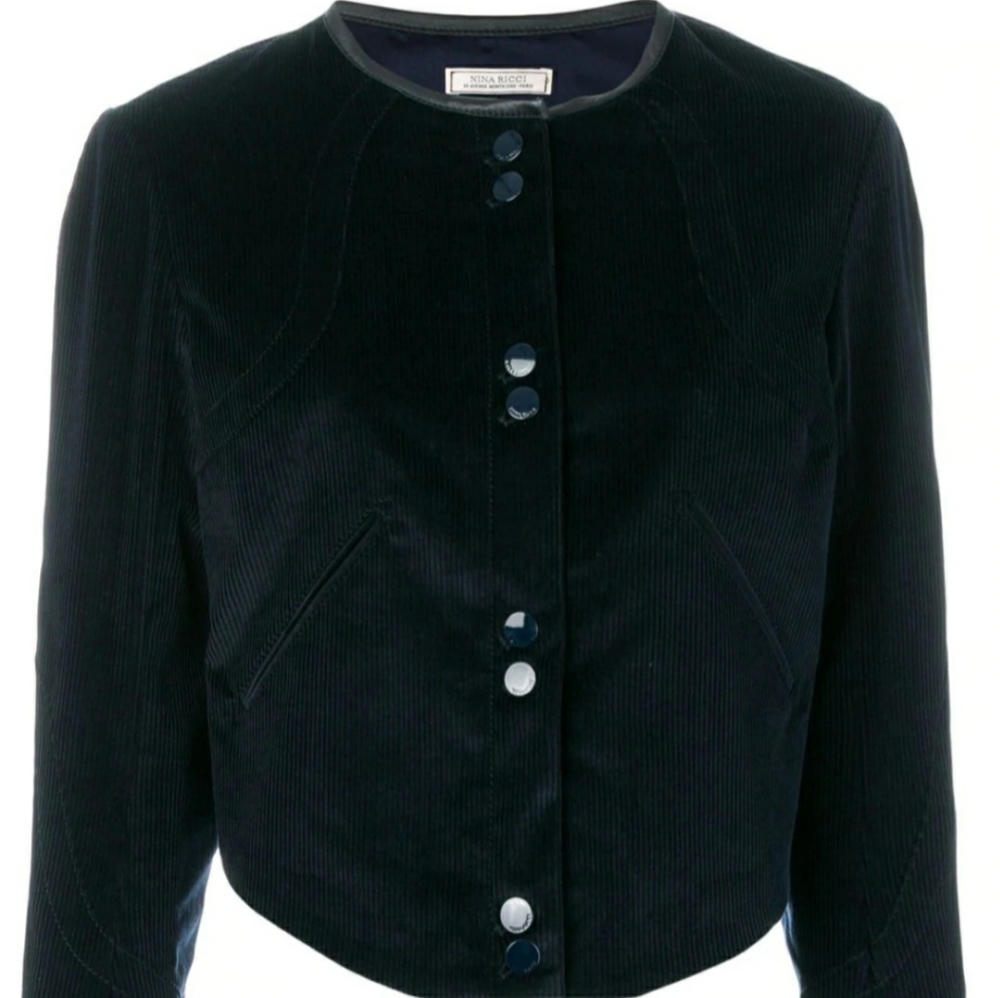 ▪︎Nina Ricci▪︎ Fitted And Cropped Jacket!!